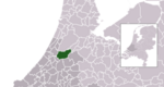Location of Kaag en Braassem