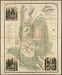 Map of the new convalescent camp, Fairfax Co., Va. four miles S.W. from Washington, D.C. (5120542269)