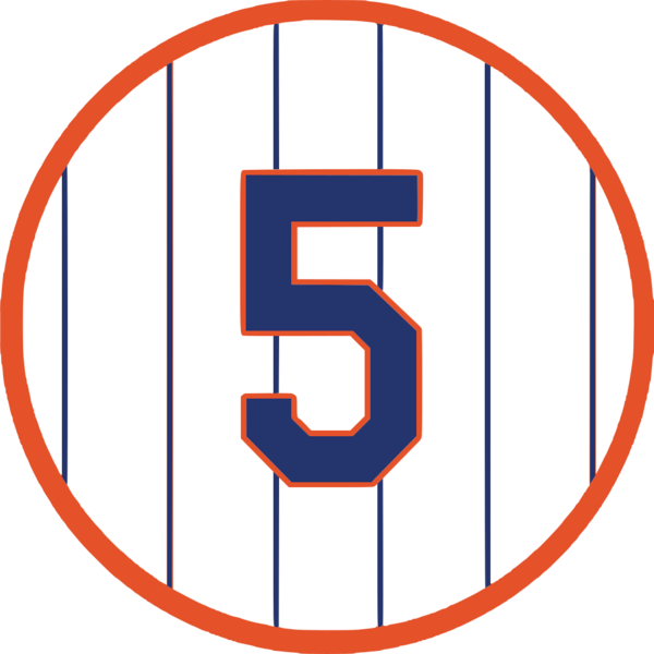 Mets retired 5