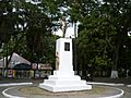 Monumento al Mariscal Robledo, Parque La Isleta. Cartago, Valle, Colombia.
