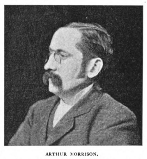 Photo of Arthur Morrison in The Bookman - March 1895