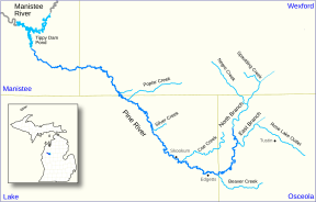 Pine River (Manistee River Watershed) US MI.svg