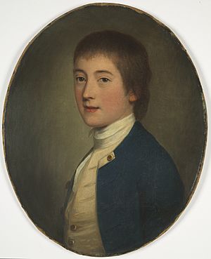 Portrait of Midshipman Edward Riou, 1776 by Daniel Gardner