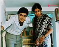 Prosenjit Chatterjee and Satabdi Roy in Atanka (1986)