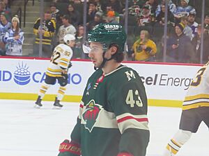 QuinnHughesMinnesotaWildDebut