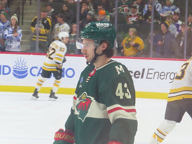 QuinnHughesMinnesotaWildDebut