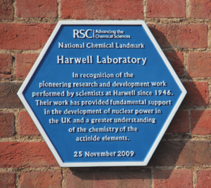RSCPlaqueHarwell
