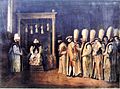 Reception ceremony of the Conte de Saint Priest at the Ottoman Porte Antoine de Favray 1767