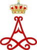Royal Monogram of Princess Astrid of Belgium.svg