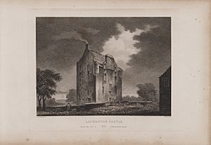 Scotia Depicta - Laureston Castle -Plate-
