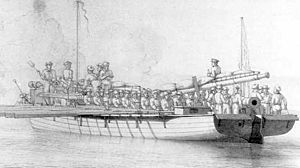 Shallop gunboat Gunboat War