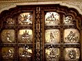 Silver door in Amber Fort, Rajasthan