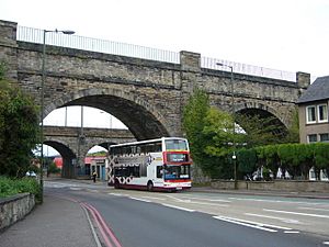Slateford Aqueduct and Viaduct - geograph.org.uk - 1532265.jpg