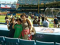 Sonia Sotomayor 8 at stadium