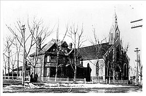 St. James Catholic Church and Rectory - Jamestown, North Dakota