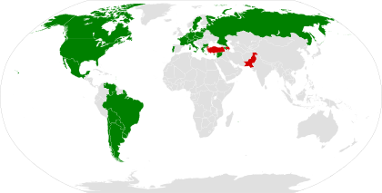 States recognising the Armenian Genocide