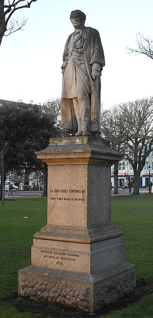 Statue of John Cordy Burrows, Old Steine, Brighton (IoE Code 481003)