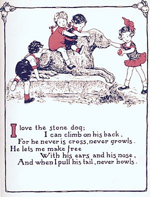Stone Dog Poem, Peggy in the Park (Ballantine, 1933)