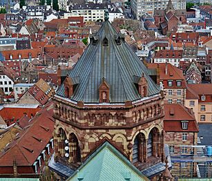 Straßburg Cathédrale Notre-Dame Vierungsturm 2