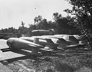 Tallboy bomb dump 1944