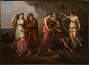 Telemachus and the Nymphs of Calypso MET DP169393