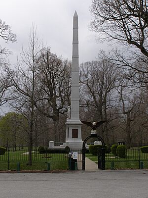 Tippecanoe Monument, Battleground
