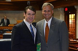 Todd Young with Jim Merritt