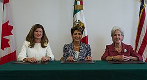 Trilateral with Mexico, Canada and U.S at the 67th World Health Assembly - 2014