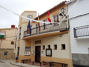 Town hall of Valdemorillo de la Sierra