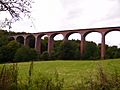 Viaduct with 11 arches near Skelton - geograph.org.uk - 250969