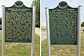 Wagoner Memorial Bridge and Taft Memorial Highway historic marker
