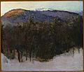 1919, Thayer, Abbott Handerson, Monadnock, Winter Sunrise