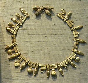 5th-4th century BCE Etruscan necklace by Mary Harrsch