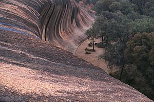 A198, Hyden, Western Australia, Wave Rock, 2007
