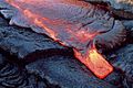A204, Hawaii Volcanoes National Park, USA, new lava flow, 2007