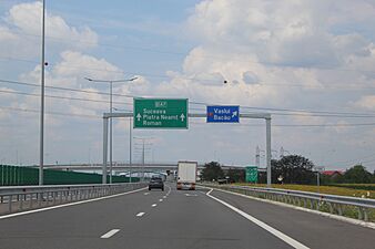 A7 Bacău Bypass, Holt Interchange