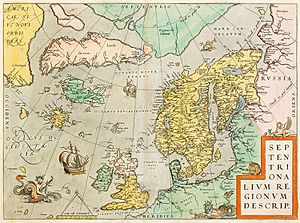 Abraham Ortelius-Septentrionalium Regionum Descrip