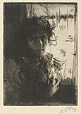 Anders Zorn, An Irish Girl, 1894, NGA 11339