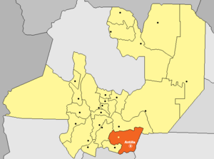 Location in Salta Province