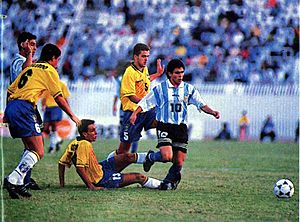 Argentina v brasil sub20