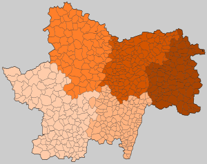 Arrondissements Saône-et-Loire 2017