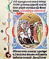 Chronicon Pictum P016 Attila és Leó pápa