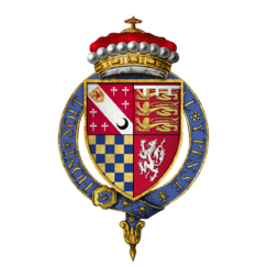 Coat of arms Sir Thomas Howard, 3rd Viscount Howard of Bindon, KG