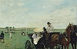 Edgar Degas - At the Races in the Countryside - Google Art Project