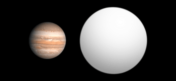 Exoplanet Comparison TrES-4 b