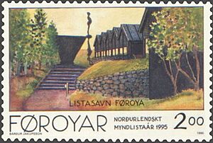 Faroe stamp 272 national art museum