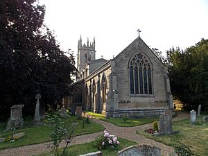 Fulbeck St Nicholas - Church from the east.jpg