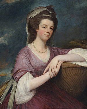 George Romney - Lady Elizabeth (Scot) Lindsay (1763-1858), Countess of Hardwicke.jpg