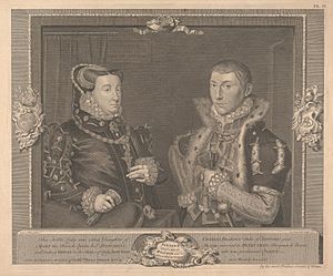 George Vertue - Frances Grey (née Brandon), Duchess of Suffolk and her Husband Adrian Strokes - B1977.14.10334 - Yale Center for British Art