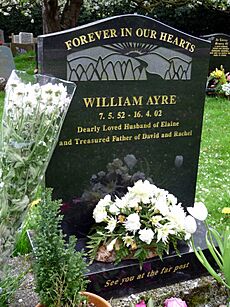 Grave of William Ayre